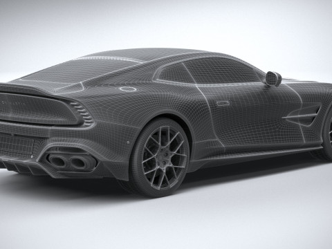 Aston Martin Vanquish 2025 Modelo 3D