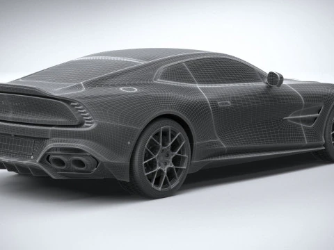 Aston Martin Vanquish 2025 3D Model
