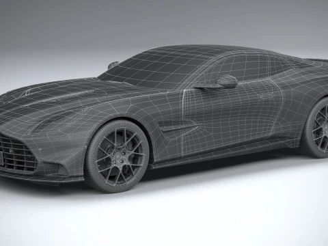 Aston Martin Vanquish 2025 3D Model