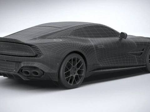 Aston Martin Vanquish 2025 3D Model