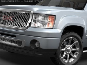 GMC Sierra Denali 2008 3D मॉडल