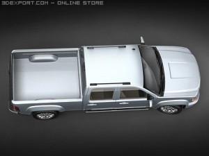 GMC Sierra Denali 2008 3D मॉडल