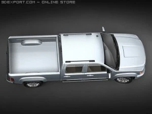 GMC Sierra Denali 2008 3D Model