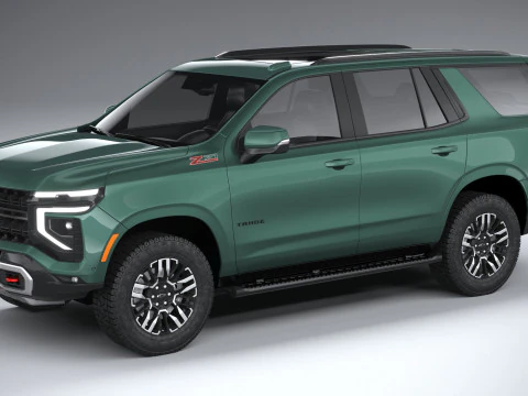 Tahoe Z71 2025 Modelo 3D