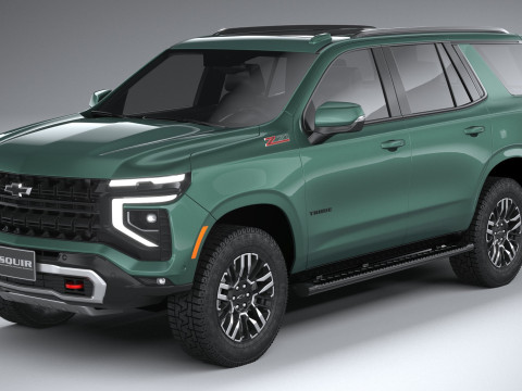 Tahoe Z71 2025 3D Model