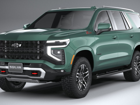 Tahoe Z71 2025 3D Model