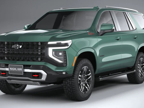 Tahoe Z71 2025 3D Model