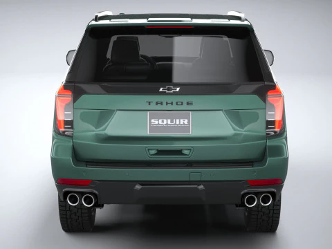 Tahoe Z71 2025 3D Model