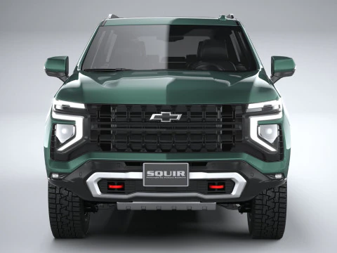 Tahoe Z71 2025 3D Model