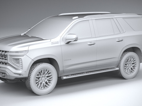 Tahoe Z71 2025 3D Model