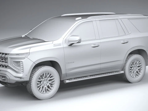 Tahoe Z71 2025 3D Model
