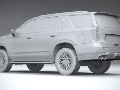Tahoe Z71 2025 3D Model