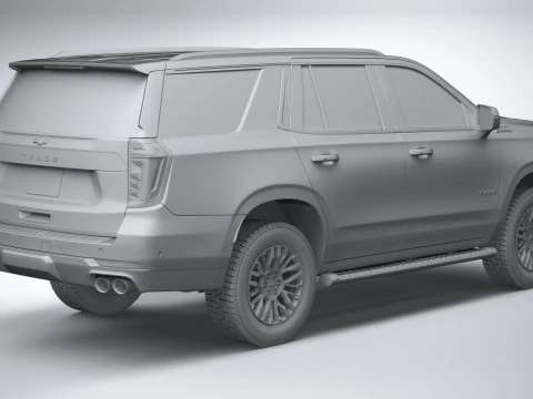 Tahoe Z71 2025 3D Model