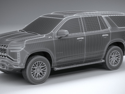Tahoe Z71 2025 3D Model