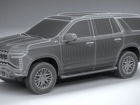 Tahoe Z71 2025 3D Model