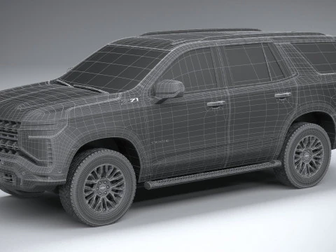Tahoe Z71 2025 3D Model
