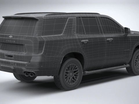 Tahoe Z71 2025 3D Model