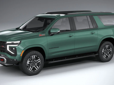 Z71 suburbano 2025 Modello 3D