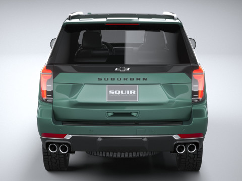 Z71 Suburban 2025 3D Model
