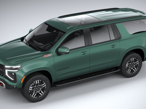 Z71 Suburban 2025 3D Model