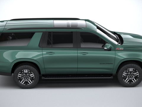 Z71 Suburban 2025 3D Model