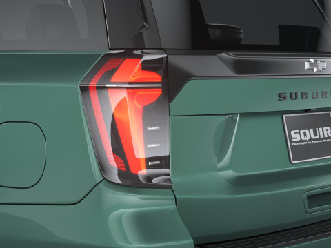Z71 Suburban 2025 3D Model