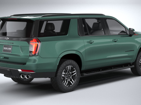 Z71 Suburban 2025 3D Model