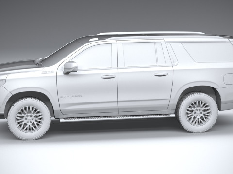 Z71 Suburban 2025 3D Model
