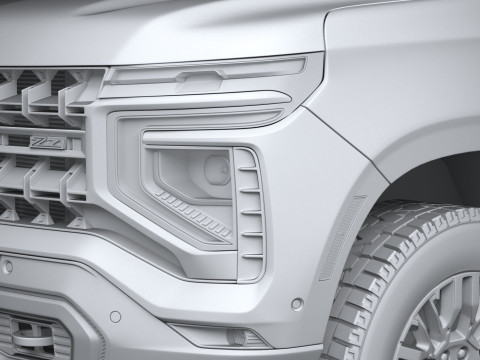 Z71 Suburban 2025 3D Model