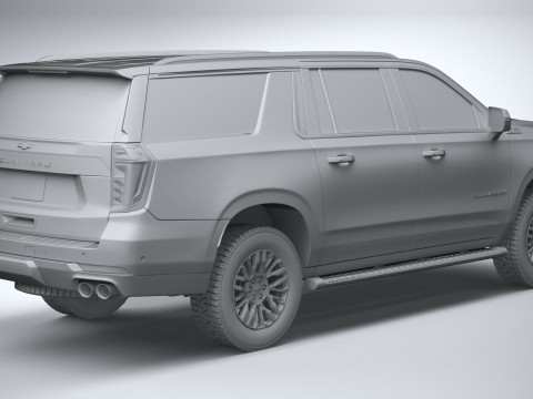 Z71 Suburban 2025 3D Model