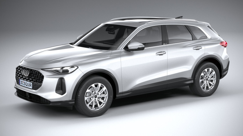 Audi Q5 base 2025 Modelo 3D .c4d .max .obj .3ds .fbx .stl .blend