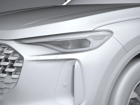 Audi Q5 base 2025 3D Model