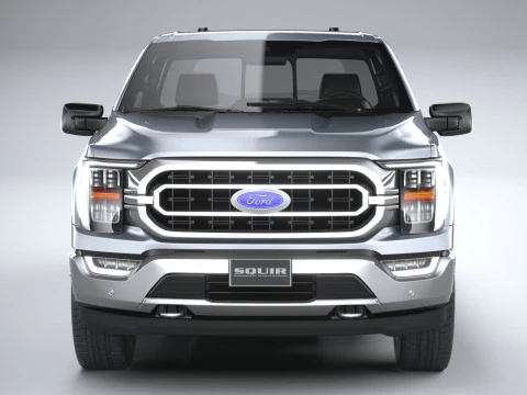 F-150 XLT Regular Cab 2022 3D Model