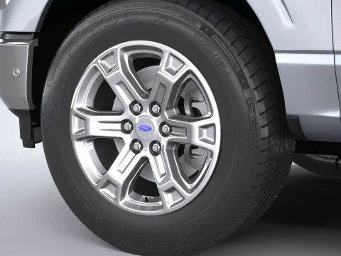 F-150 XLT Regular Cab 2022 3D Model