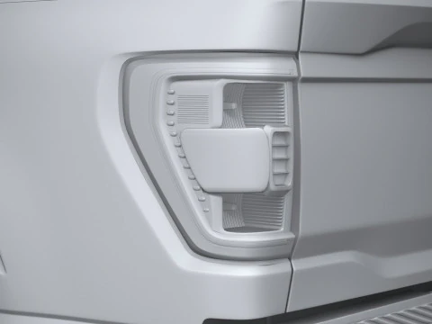 F-150 XLT Regular Cab 2022 3D Model