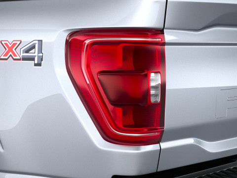 F-150 XLT Super Cab 2022 Modelo 3D