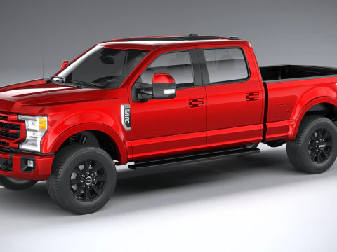 F-250 Super Duty Lariat 2022 Modèle 3D