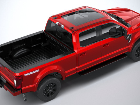 F-250 Super Duty Lariat 2022 3D Модель