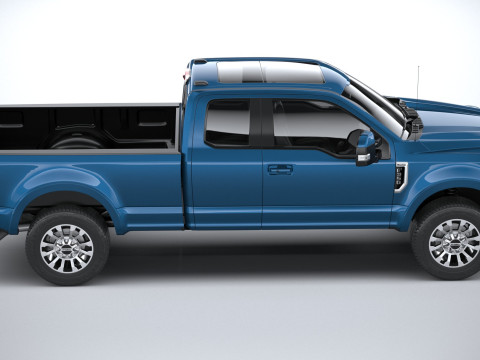 F-350 Super Duty Lariat Super Cab LB 2022 3D Model