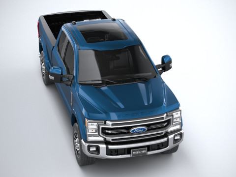 F-350 Super Duty Lariat Super Cab LB 2022 3D Model