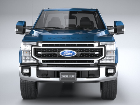 F-350 Super Duty Lariat Super Cab LB 2022 3D Model