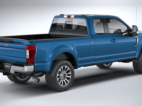 F-350 Super Duty Lariat Super Cab LB 2022 3D Model