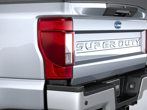 F-350 Super Duty Lariat Super Cab SB 2022 3D Model