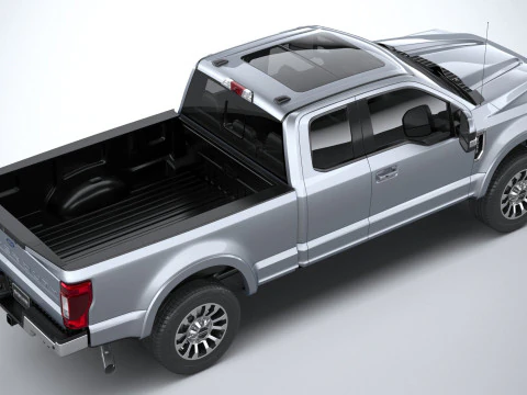 F-350 Super Duty Lariat Super Cab SB 2022 3D Model