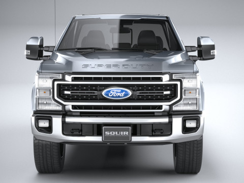 F-350 Super Duty Lariat Super Cab SB 2022 3D Model