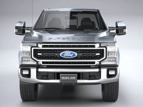 F-350 Super Duty Lariat Super Cab SB 2022 3D Model