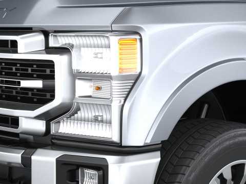 F-350 Super Duty Lariat Super Cab SB 2022 3D Model