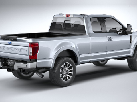 F-350 Super Duty Lariat Super Cab SB 2022 3D Model