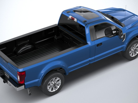 F-350 Super Duty XLT 2022 3D मॉडल