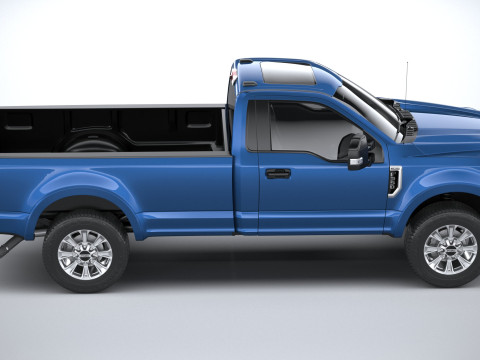 F-350 Super Duty XLT 2022 3D मॉडल
